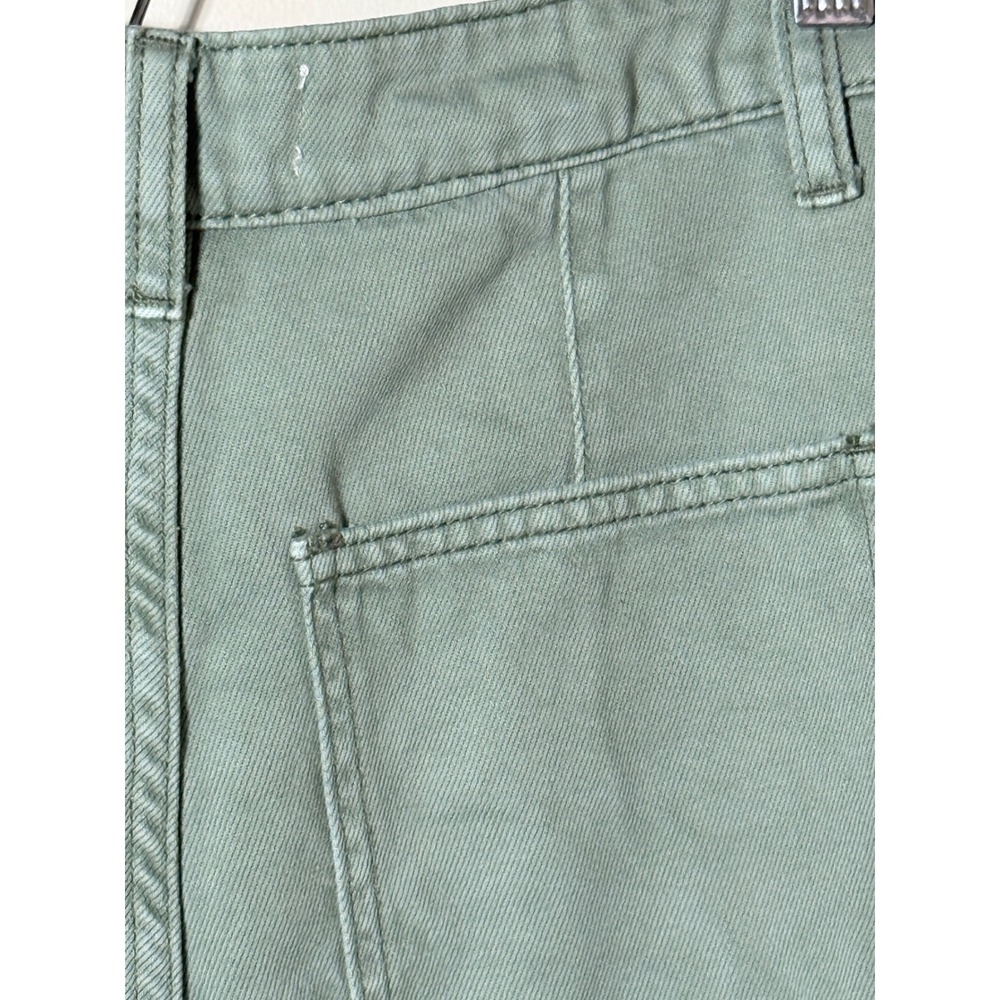 Vervet Blue Sage Green Cargo Pants 27 Womens Wide Leg Utility - Picture 6 of 11